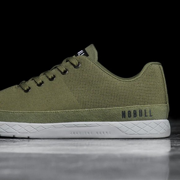NOBULL MOSS CANVAS TRAINER SNEAKERS SHOES size 9 - Picture 2 of 16